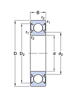 6203 -RSH/C3   подшипник SKF