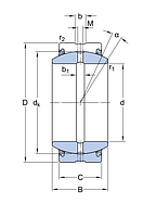 GEZ 308 ES-2RS   подшипник SKF