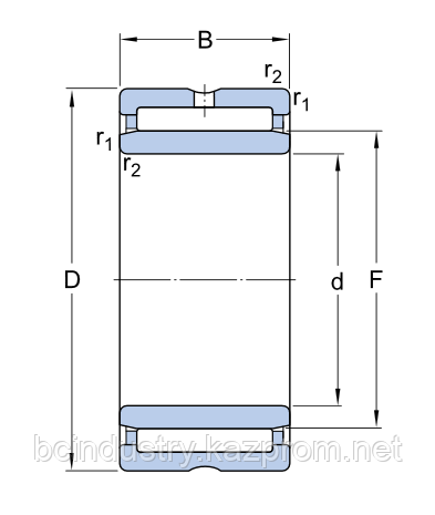 NA 6918   подшипник  SKF