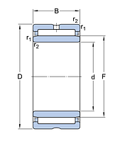 NA 6918   подшипник  SKF