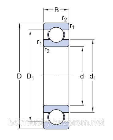 16004   подшипник  SKF