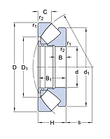 29440 E   подшипник SKF