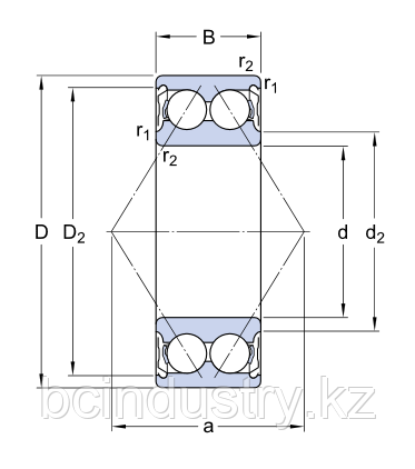 5204 A-2Z   подшипник SKF