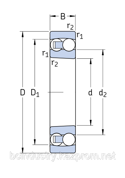 2307  EKTN9  подшипник  SKF