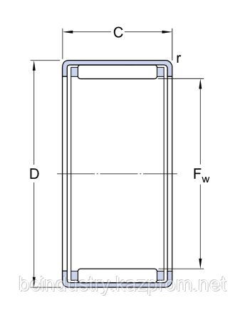 HK 1010   подшипник  SKF