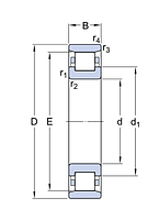 N319 ECM   подшипник SKF