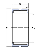 RNA 4905. 2RS   подшипник  SKF