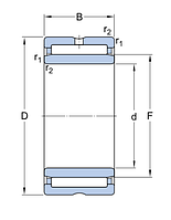 NKI 42/30    подшипник SKF