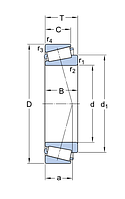 LJM 20 740 ESSC5 M8X20/M8X20   вал опорный SKF