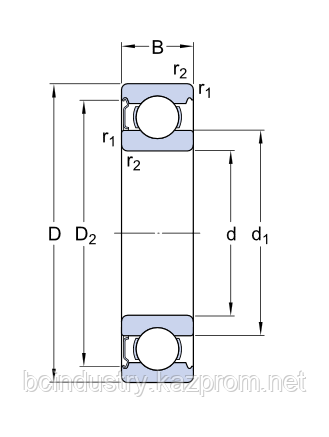 6304-Z   подшипник  SKF