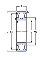 6213-Z/C3   подшипник SKF