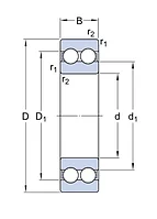 4208 ATN9 подшипник SKF