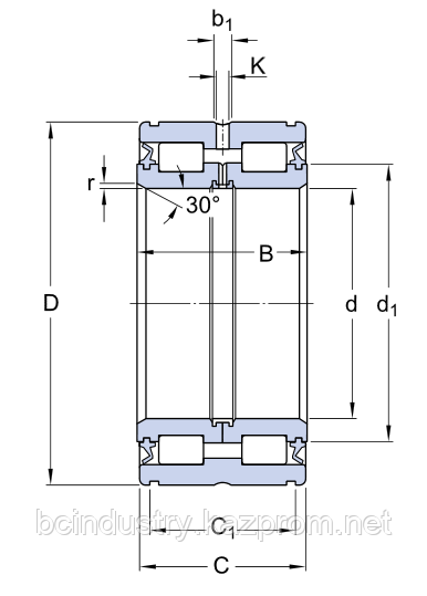 NNF 5018 ADB-2LSV(SL 04 5018)   подшипник  SKF