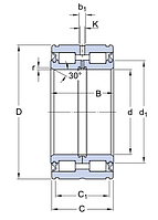 NNF 5018 ADB-2LSV(SL 04 5018)   подшипник  SKF