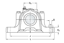 SNL 512-610   корпус  SKF