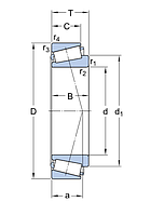 30207 J2/Q   подшипник  SKF