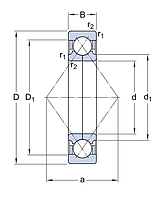 QJ 218 N2MA/С3  подшипник SKF