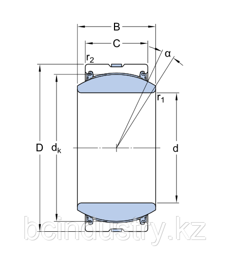 GE 100 TXA-2LS   подшипник SKF