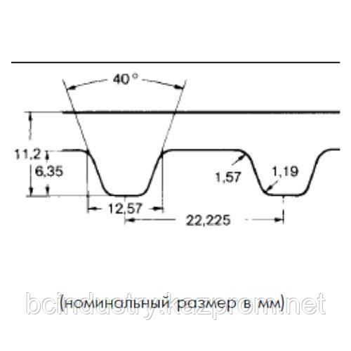 XH 507 200 ремень Optibelt ZR