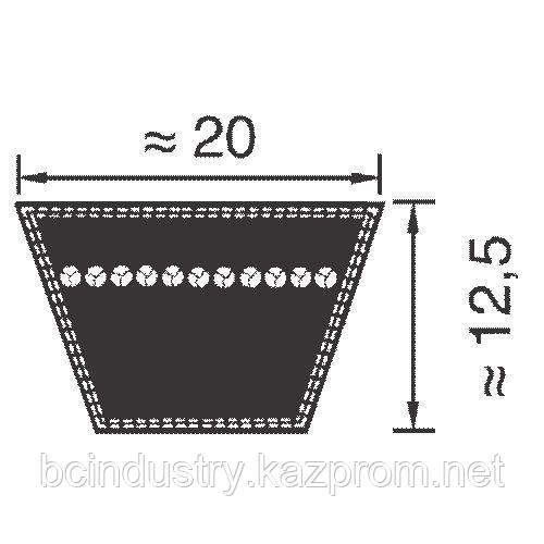 20 X 2500   ремень Optibelt VB