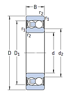 2308 E-2RS1TN9 подшипник SKF