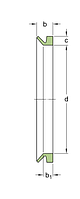 160 VA R   Манжета SKF