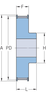 PHP 16XL037RSB   шкиф SKF