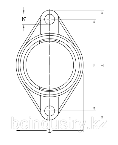 FYTBK 25 TF   корпус SKF