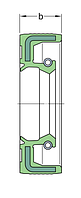 45X65X8 HMSA10 RG   Манжетное уплотнение SKF