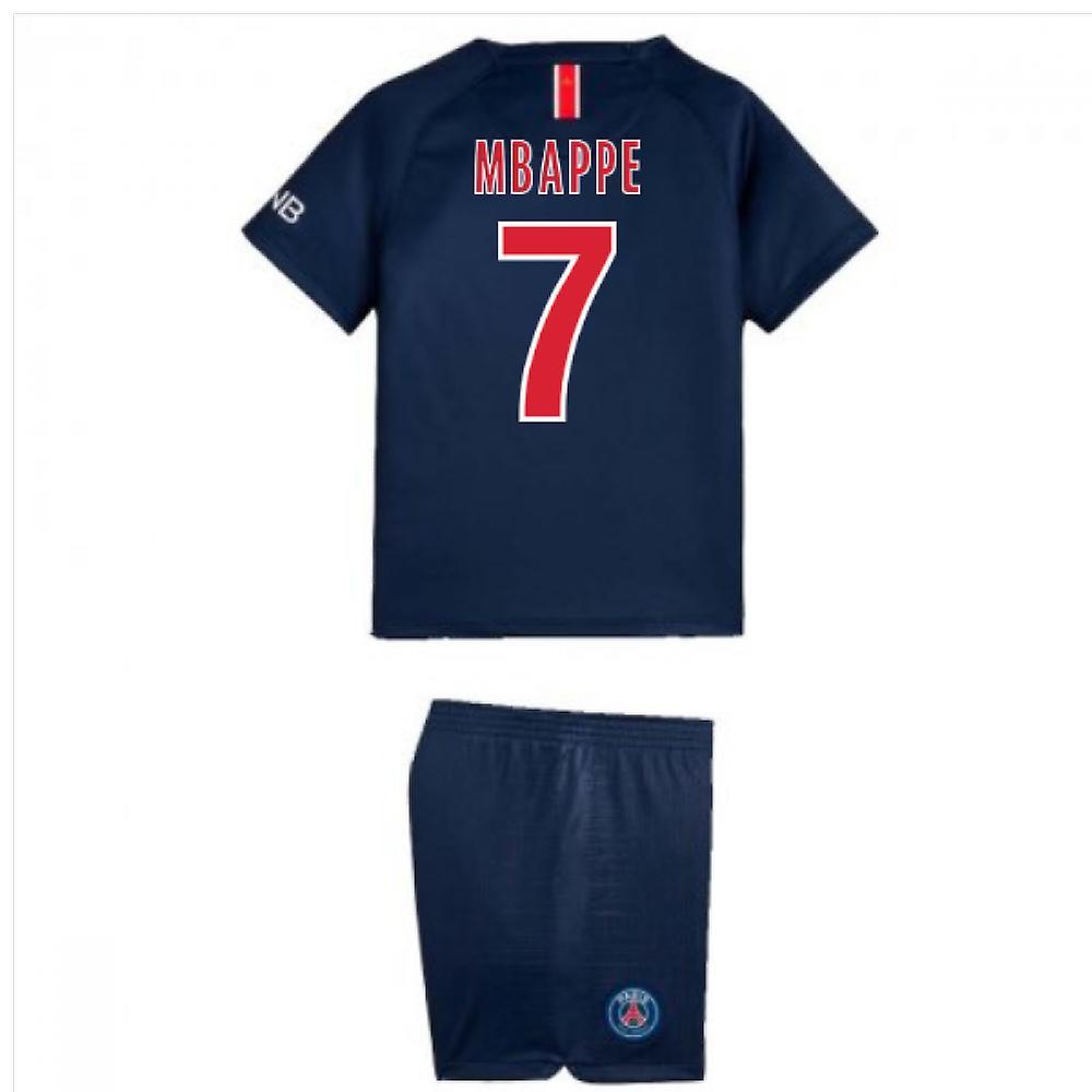 Детская футбольная форма ПСЖ (MBAPPE) -оригинал 18/19 - фото 1 - id-p61758015