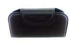 Чехол кожаный на застежке с пласт. защ. Sony PSP Slim 2000/3000 2in1 Leather-Pouch Crystal Case, чер, фото 3