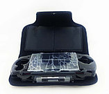 Чехол кожаный на застежке с пласт. защ. Sony PSP Slim 2000/3000 2in1 Leather-Pouch Crystal Case, чер, фото 4