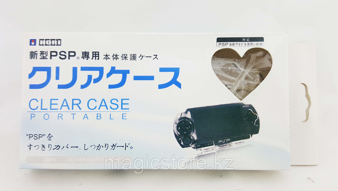 Чехол защитный пластиковый Hori Sony PSP Slim 2000/3000, прозрачный - фото 2 - id-p58970465
