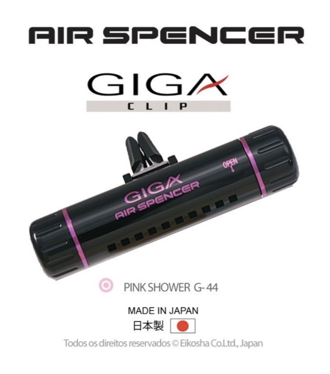 EIKOSHA AIR SPENCER GIGA CLIP Pink Shower/Розовый дождь