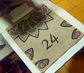 Қолданылуы бар эко-сөмкелер.