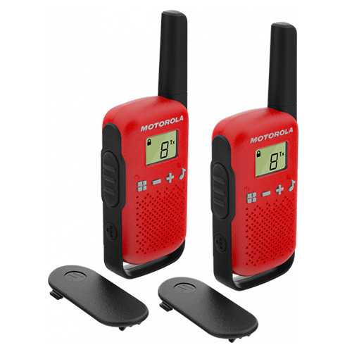 Motorola Talkabout T42 Red Twin Pack