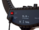 Лампа кольцевая RL-18 II 18′ Bluetooth 55W + зеркало, штатив, сумка, фото 5