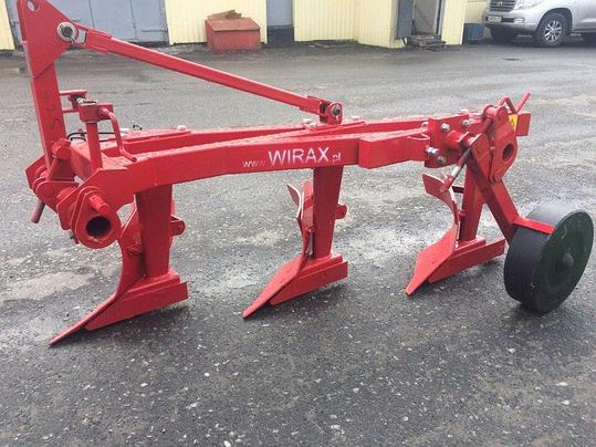 Плуг отвальный Wirax 3-25 с углоснимом Польша, фото 2