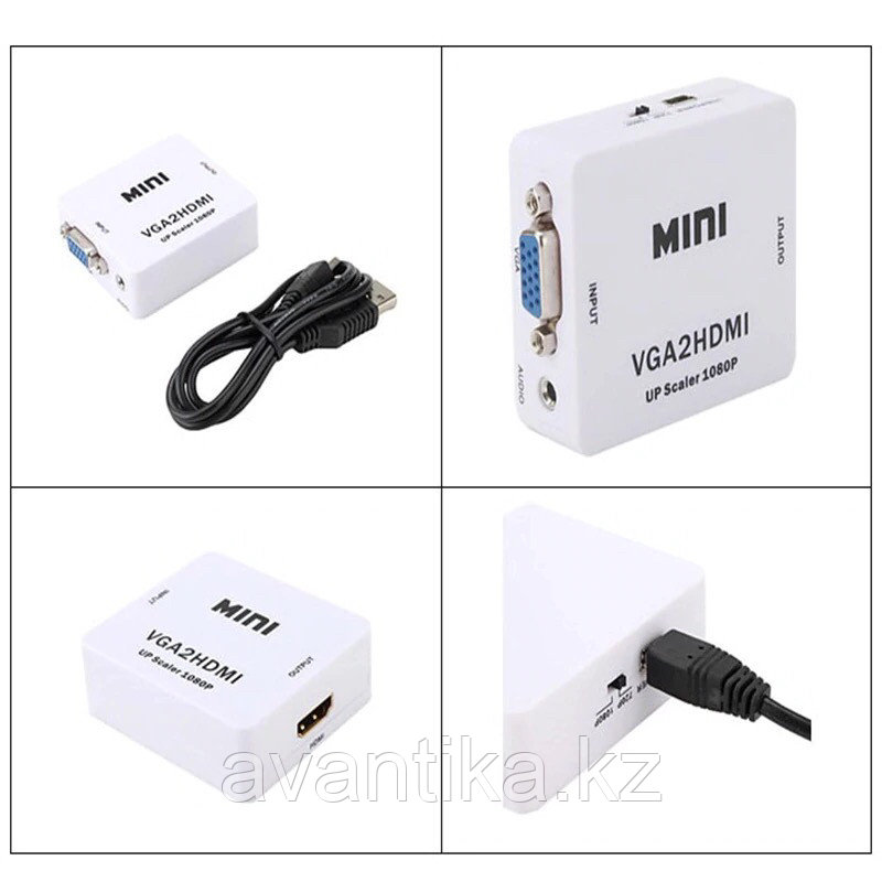 VGA на HDMI конвертер HDMI на VGA - фото 6 - id-p42015364