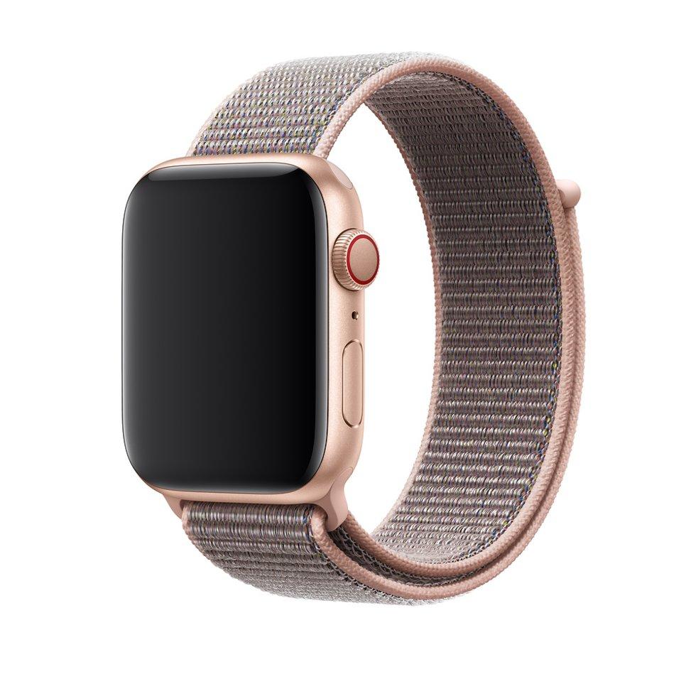 Браслет/ремешок для Apple Watch 44мм, спортивный, «розовый песок» (MTM92ZM/A), фото 1
