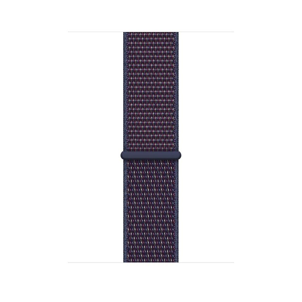 Браслет/ремешок для Apple Watch 44мм, спортивный, «тёмный индиго» (MU7A2ZM/A) - фото 3 - id-p61823029