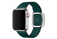 Браслет/ремешок для Apple Watch 40мм, с современной пряжкой, размер M, «зелёный лес» (MTQJ2ZM/A)