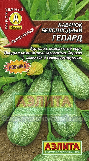 Кабачок Гепард белоплодный 2гр