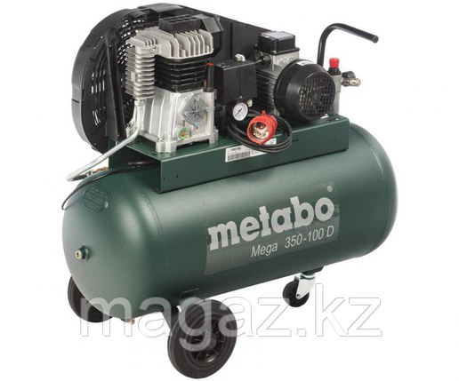 КОМПРЕССОР Metabo MEGA 350-100 D (601539000) , фото 2