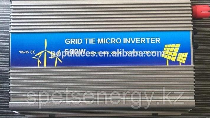 24 В grid tie Инвертор 500 Вт для солнечной панели, фото 2