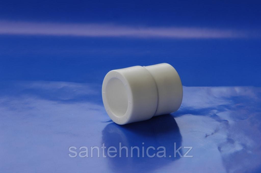 Муфта 50/32 "П/М" PPRC (БЕЛЫЕ) "Политэк" (100/25)
