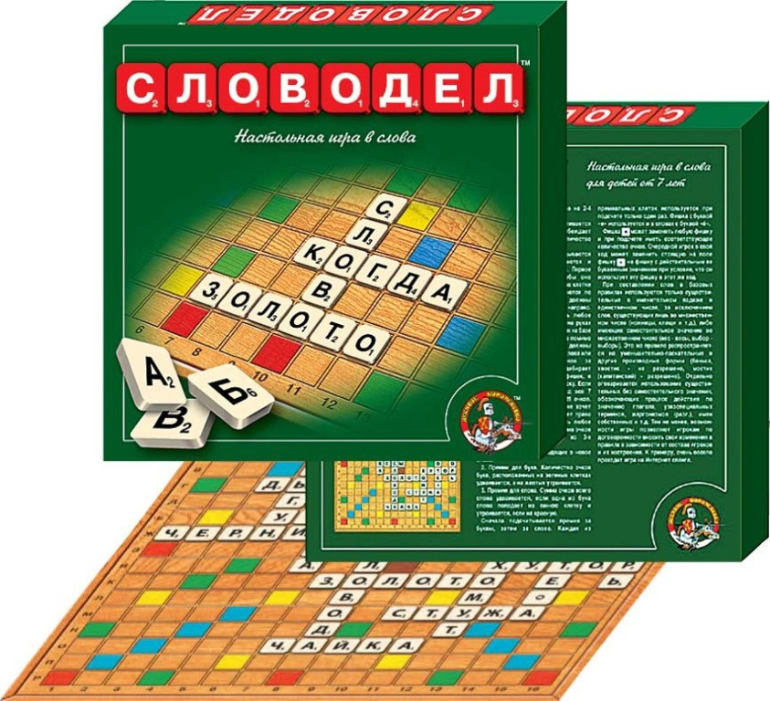 Настольная игра "Словодел" 00309