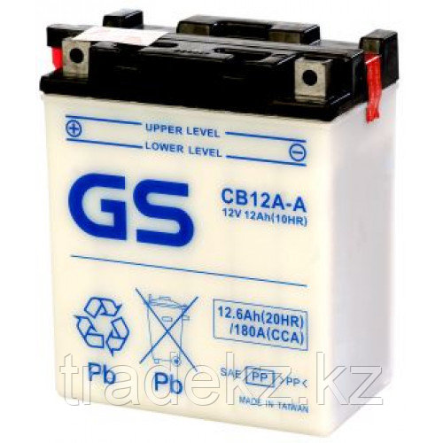Аккумулятор GS Yuasa CB12A-A new (+acidpack, электролит в комплекте)