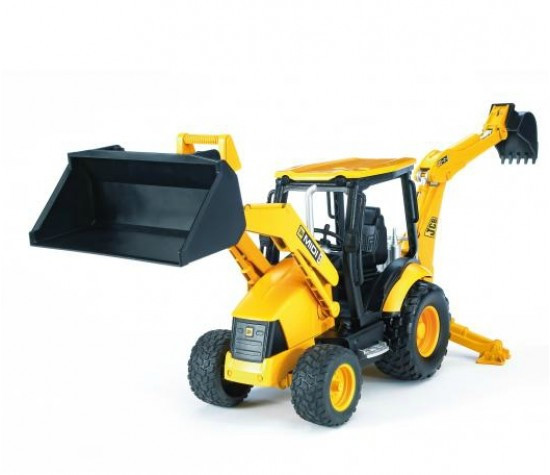 Bruder Игрушечный Экскаватор - погрузчик JCB MIDI CX колёсный (Брудер) - фото 9 - id-p4601328