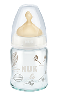 NUK Бутылка стекло FC+ 120 мл с лат с (р1)